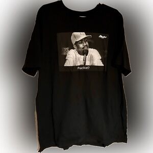 The Almanac Brand Black Practice Tee Mens 3XL Graphic T-Shirt